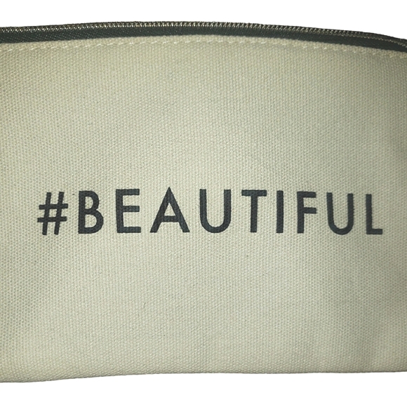 Danielle Creations Inspirational Beautiful Tassel Zip Top Tote Cosmetic Bag NWT - Picture 9 of 16